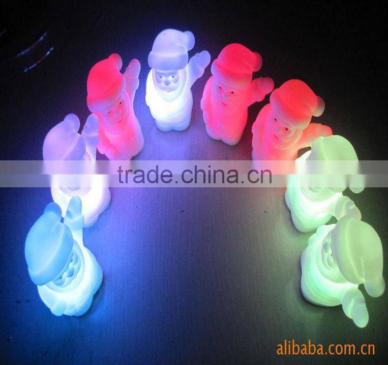 Merry christmas color LED christmas father,animated father christmas