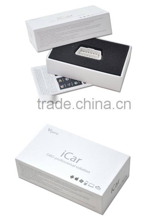 2015 New Arrival Vgate iCar2 Bluetooth OBD Scanner iCar 2 elm327 Bluetooth Diagnostic Interface