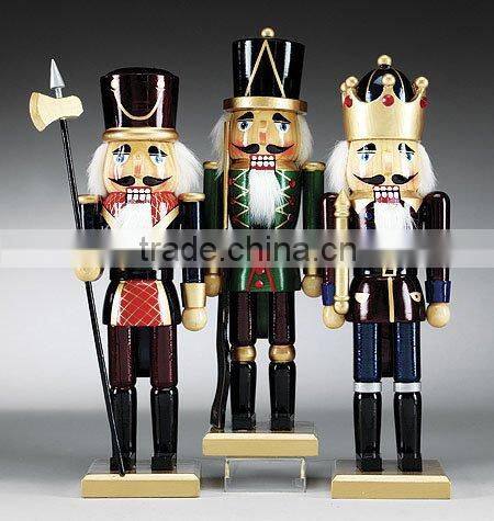 wooden soldier nutcracker for christmas decoration