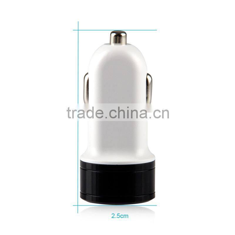 Veister promotional usb dual usb car charger 5v 3.1A HIGH QUALITY portable usb charger