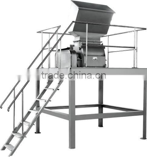 Hammer type crusher for fruit and vegetable