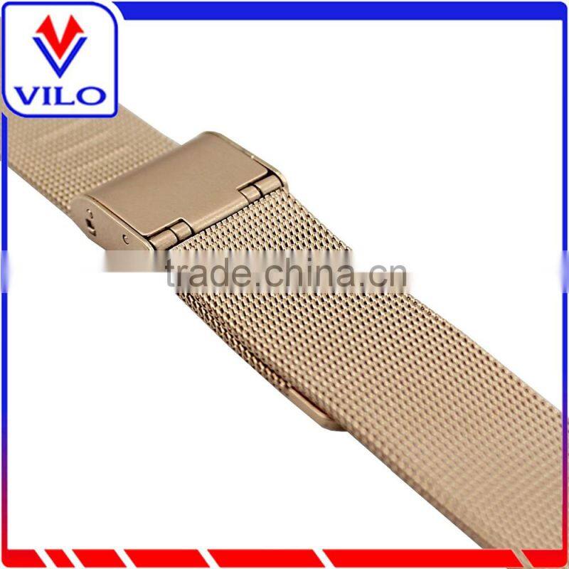 whole seller /manufacuturer / factory hot selling black color stainless material replacment band for huawei talk band B2