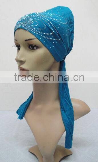 C071 new style jersey underscarf with much rhinestones