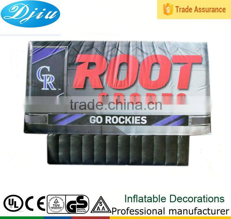 DJ-GG-124 advertising board inflatable stree outdoor decoration show Upright