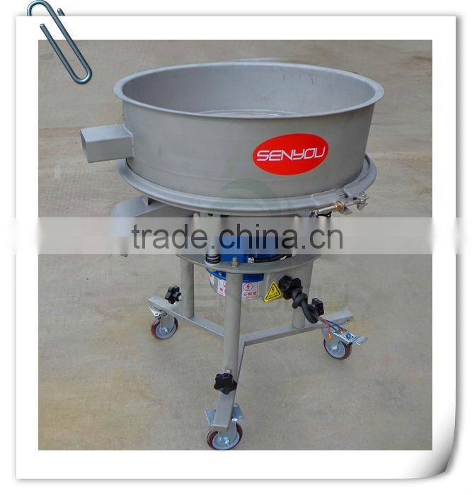 CHINA Stainless steel for contacting parts vibration sand filtering equipment