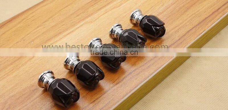 Decorative Flower Crystal Door Knob