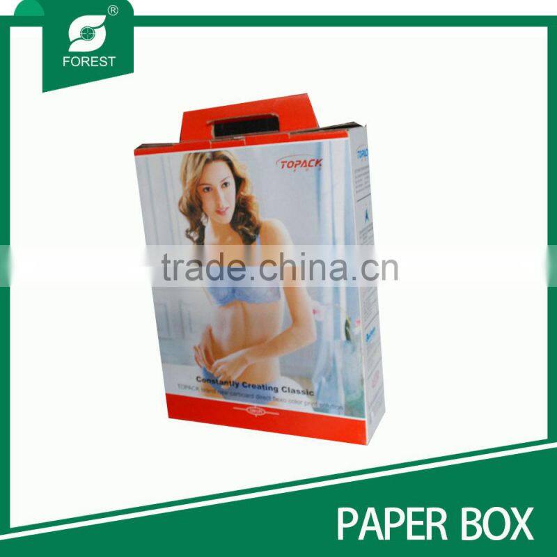 Hot sale paper underwear paper box for packing