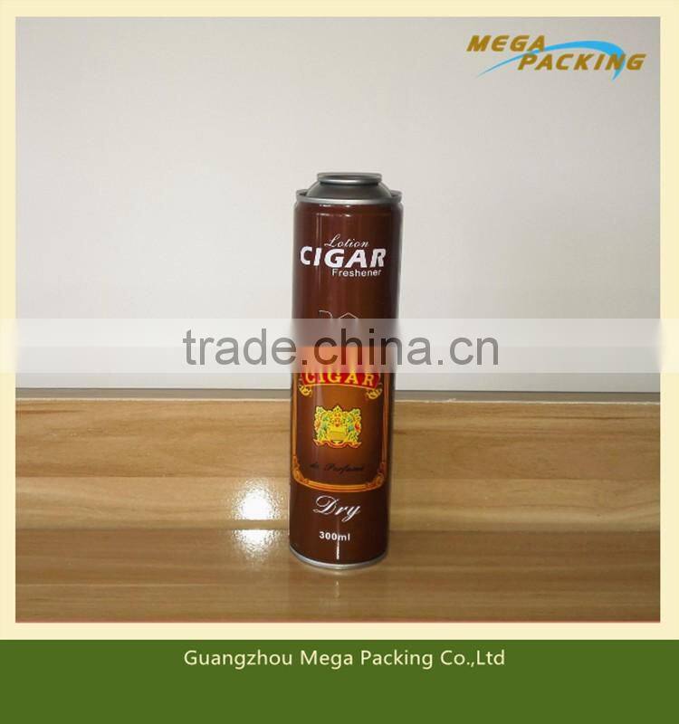 300ml Empty aerosol can for various usage manufactured in China