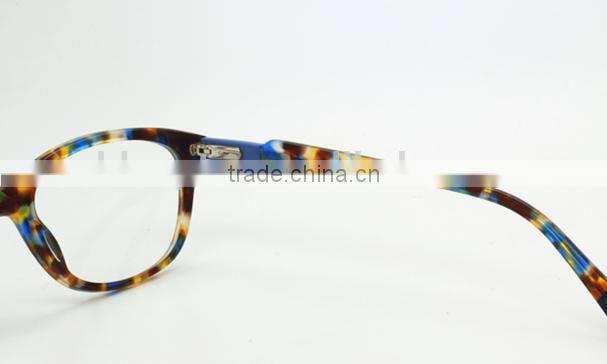 fashion multi-color frame lady acetate optical frame eyewear