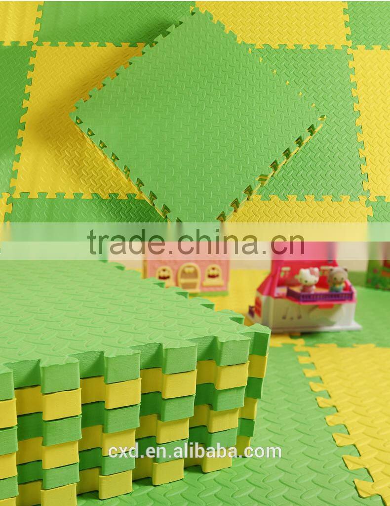 HOT Cheap colorful EVA floor mat for home playing ground