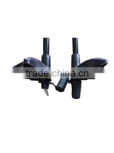 one section carbon fiber ski poles