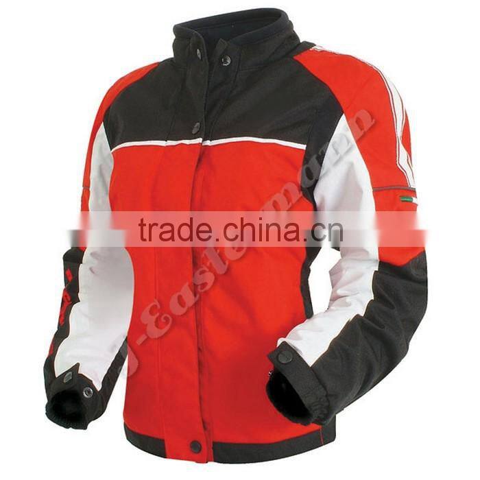 Ladies Vented Professional Touring Motorcycle Winter Jacket