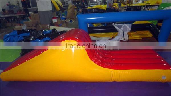 New designed airtight inflatable mini slide on pool