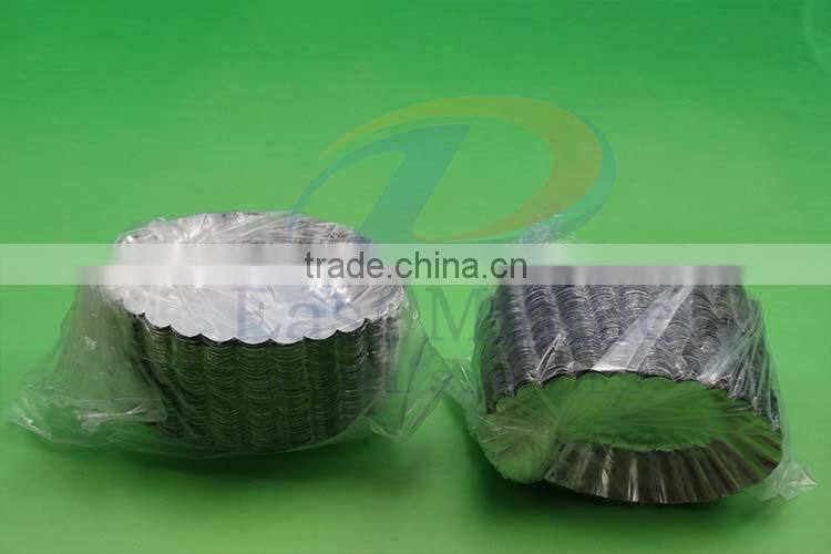 aluminum foil container schrysanthemum cake pans aluminum cup egg tart tray disposable cup/aluminum foil muffin pan