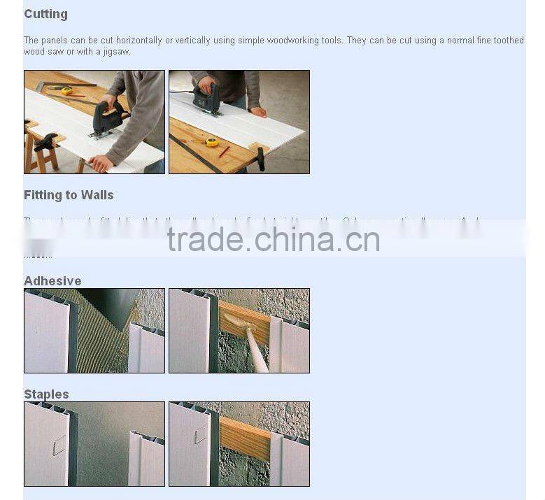 UK market hot sell marble design of PVC wall cladding