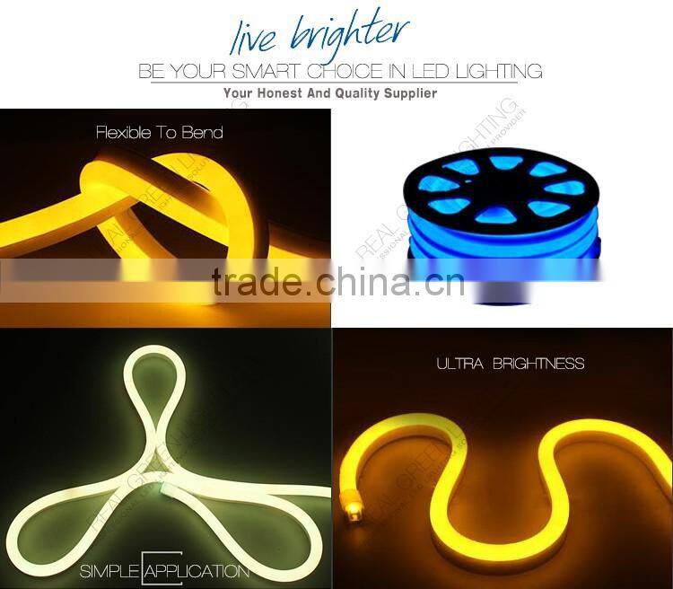 Ultra Cool White LED Neon Rope Light Flexible Color white LED Neon Flex Rope Light