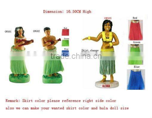 The most popular dashboard hula girl,car dashboard decorations