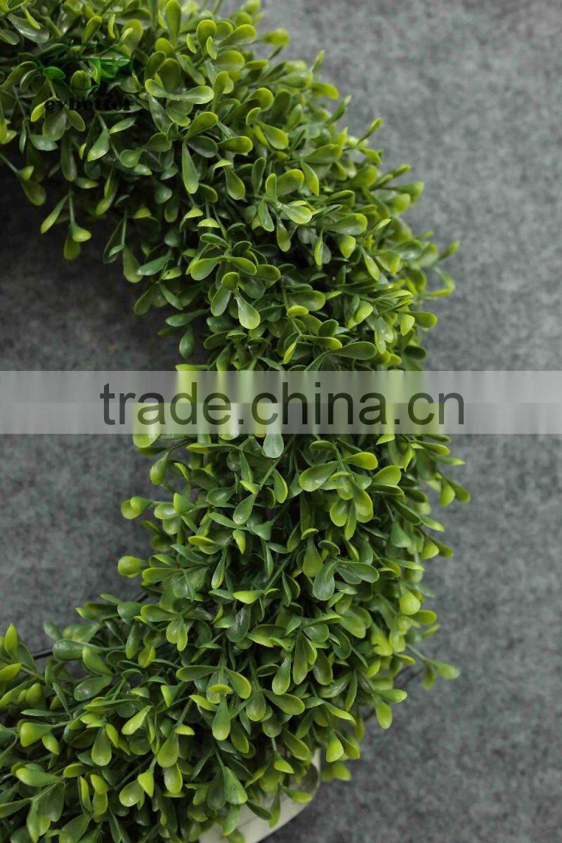 wholesale home decor artificial grass wreath, high quality christmas wreath