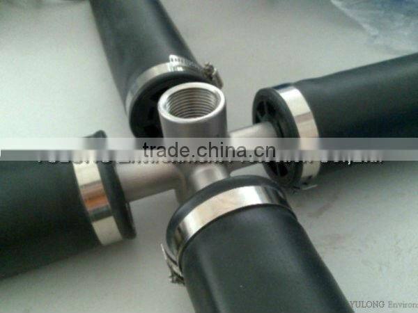 Tube air diffuser for waste water treatment