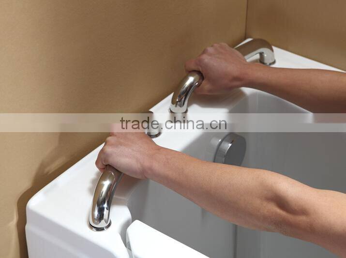 Q373 walk tub shower combo/ elderly bathtub/ acrylic walk in tub