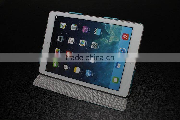 new stripe case for ipad air/for ipad 5 leather case with stand