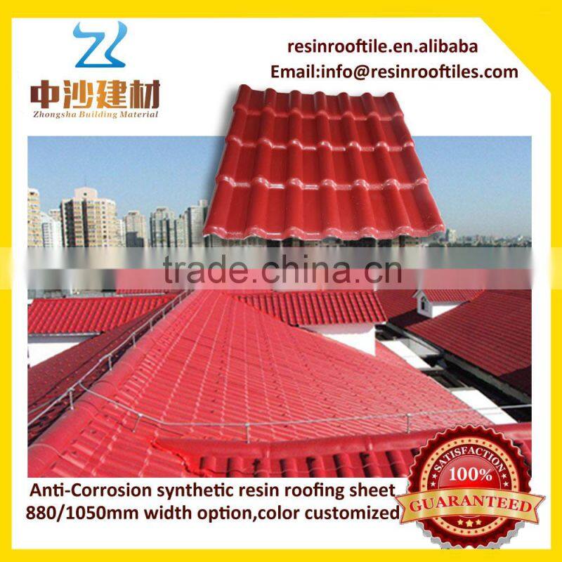 New synthetic resin Roofing materials wholesale price
