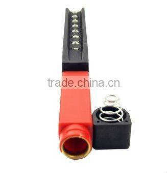 Compact pocket 7 led work light with magnetic rotating clip