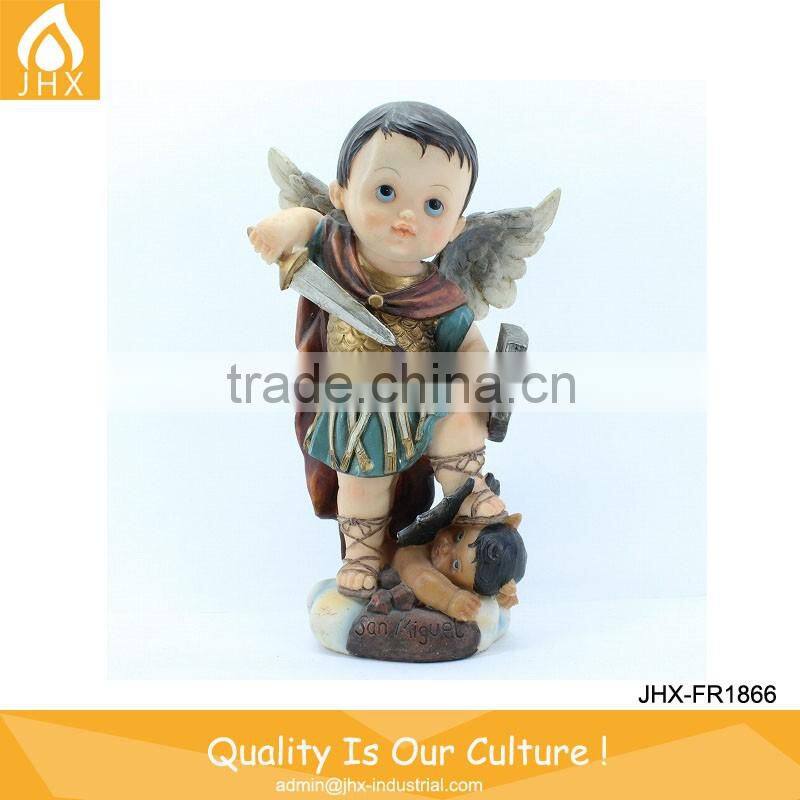 Modern Garden Decor Resin Cartoon Michael Christian Promotional Items