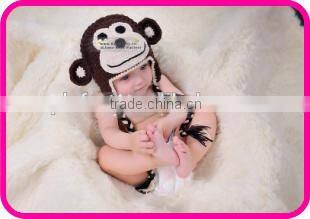 Newborn Baby Hats in animal pattern