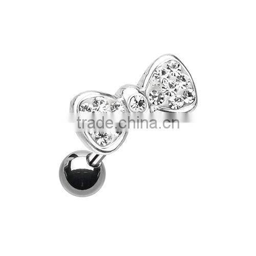 Tie Tragus Cartilage Stainless Steel Body Jewelry