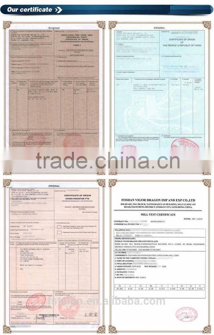 200/400 series SS for kitchenware