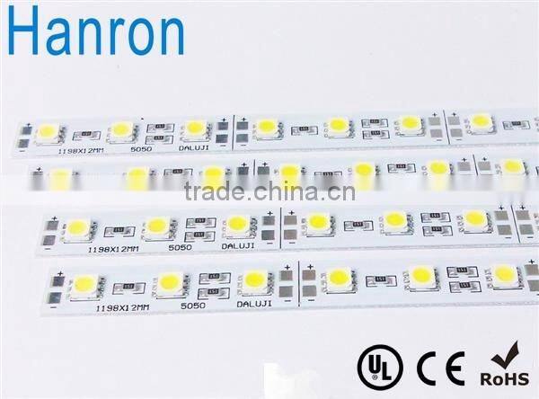 Factory price DC12V 60LEDs SMD5050 LED rigid strip bar light