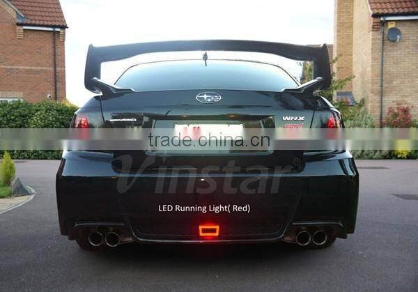 Clear/Smoked /Red Lens 3-In-1 LED Rear Fog Light Assembly Kit (Tail, Brake, Backup Reverse Light) For Su.baru Impreza WRX STI