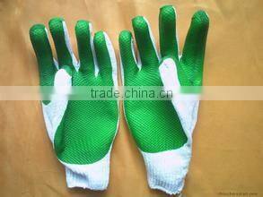 Superior Quality Palm Rubber Laminated Safety Working Gloves