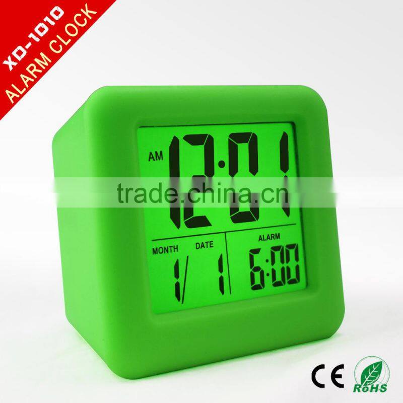 cheap novelty plastic kids alarm clock