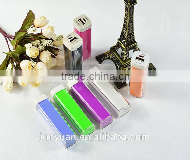 Lipstick Power Bank Mobile Phone Power Bank 2600mAh