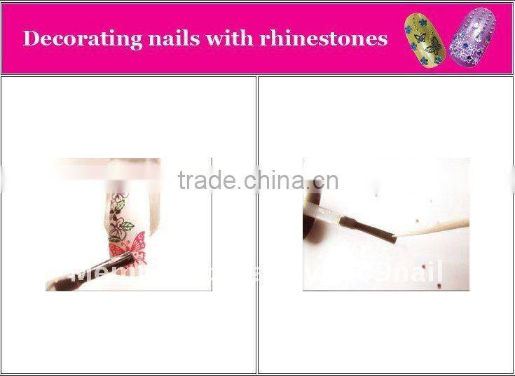 Nail Art stamp and scraper stamping tool