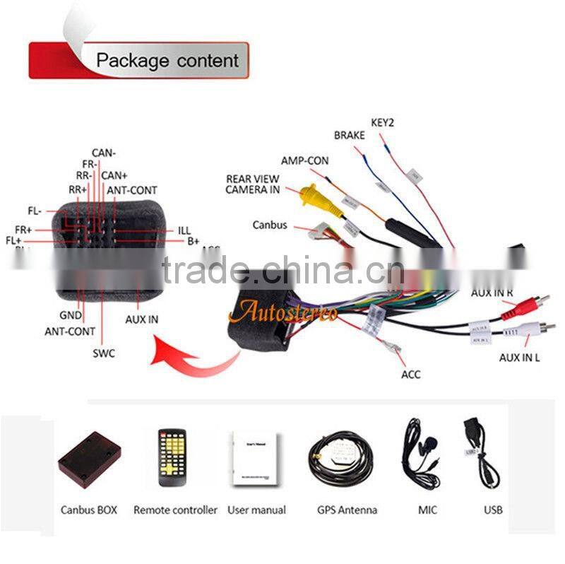 Android 4.4 Car GPS Navigation System auto Stereo For Ford 2007+