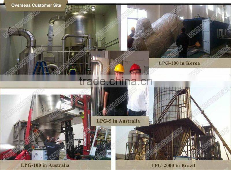 KODI LPG Model High Speed Centrifugal Ceramic Powder Spray Dryer