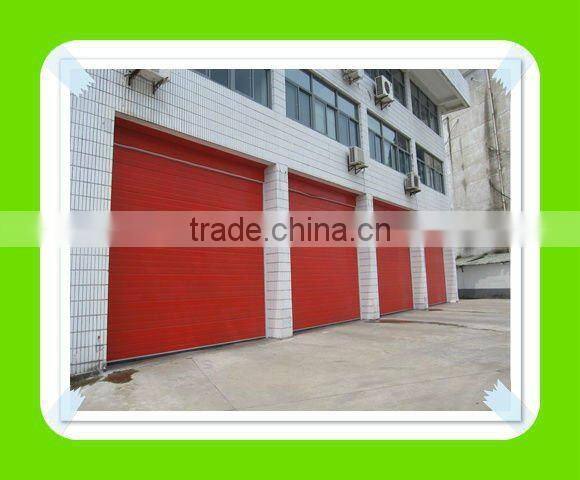 automatic warehouse insulated overhead sectional industrial factory door