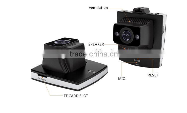 Full HD 1080P G-sensor Motion Detection 2.0 inch LCD Mini Car Black Box