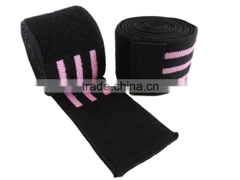 New Titanium Customized Weight Lifting Knee Wrap