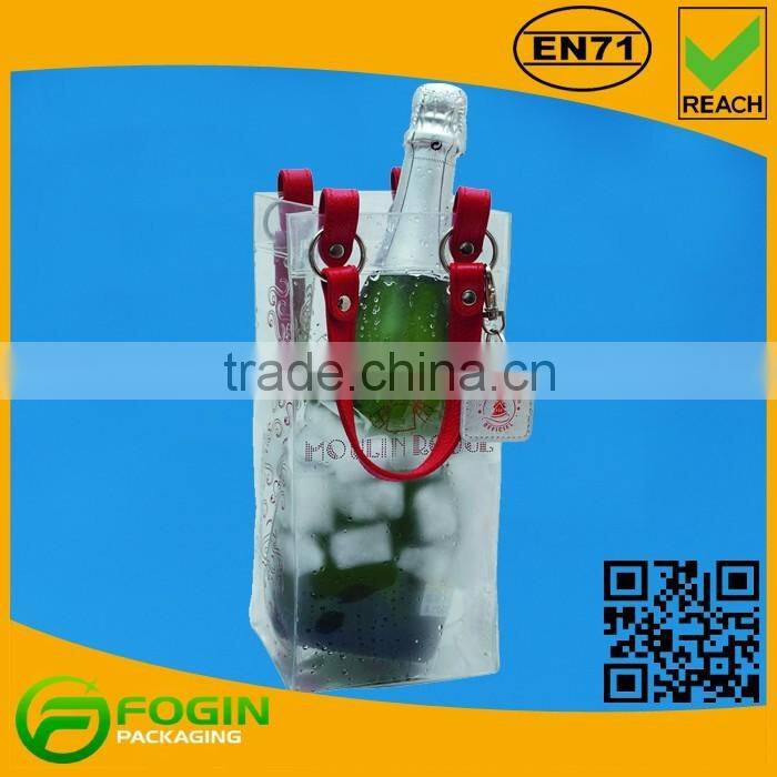 Hight Quality New Products Cooler Bag for Wine with Leather Handle