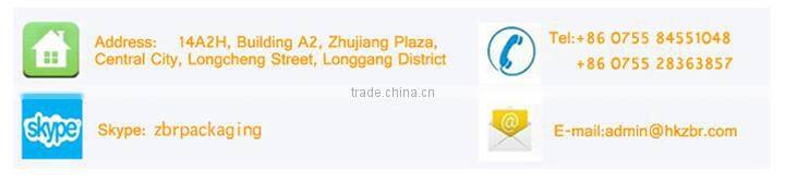 Finely finished disposable blister arcylic cosmetic box