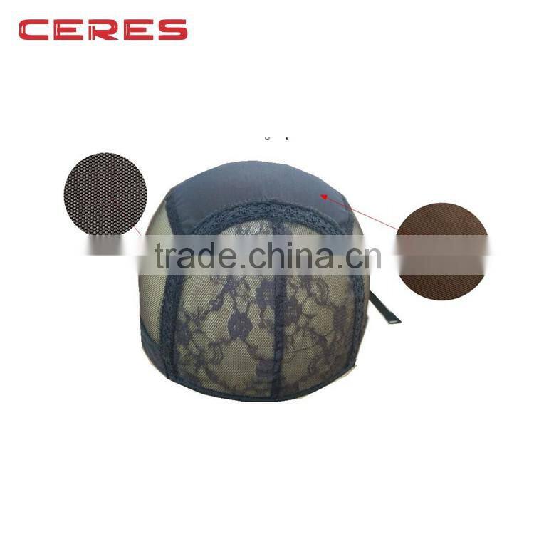 African Full Braided Wig Adjustable Wig Weaving Cap Adjustable Silk Wig Cap for wig making