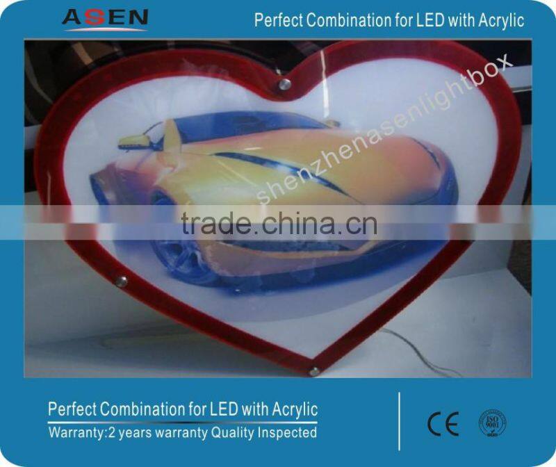 Super Thin LED Acrylic Advertising Light Frame