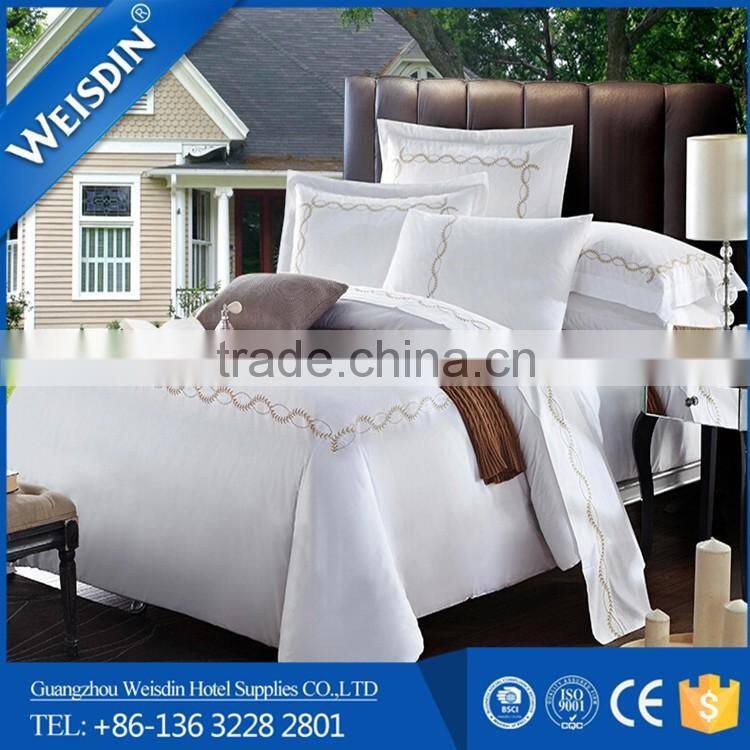 King Size 5 Star Hotel 100% Cotton Bed Sheets Wholesale Bedding Set 4 pcs
