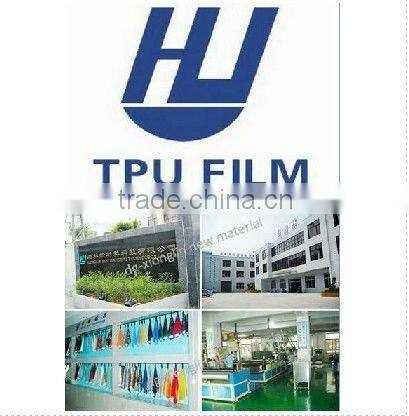 colorful TPU film with screen cloth inside
