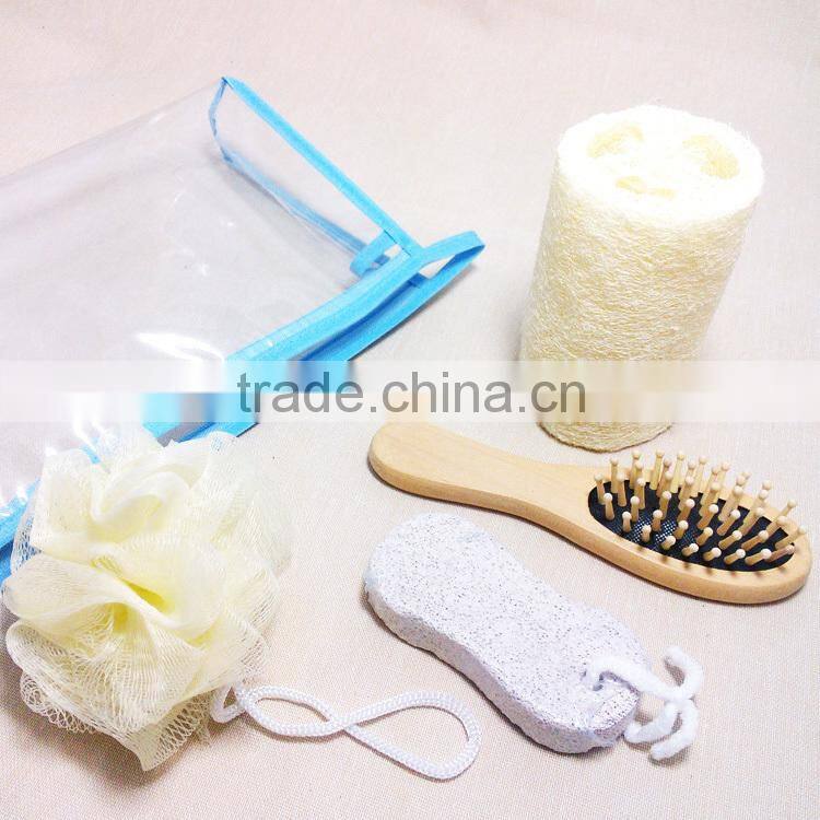 2015 PROMOTION simple bathroom model with loofah