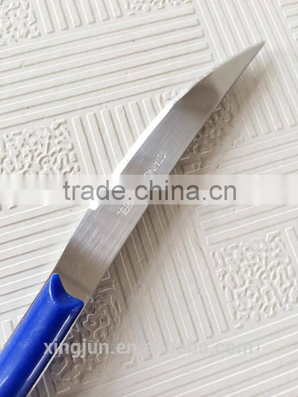 Flared Handle Knife --12 Pcs Cheap Stainless Steel Fruit Knife And Fork Set